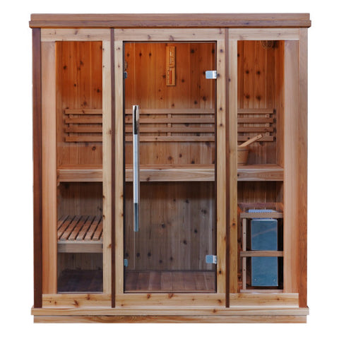 SunRay Hampton 3 Person Indoor Traditional Sauna