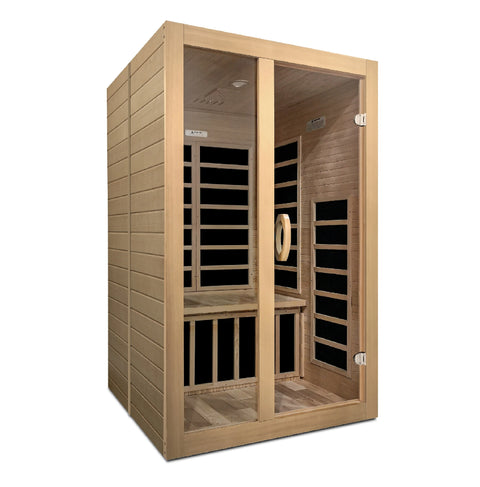 Dynamic Santiago DYN-6209-01 Low EMF Infrared 2 Person Sauna