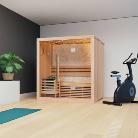 SunRay Westlake Traditional 3-Person Sauna