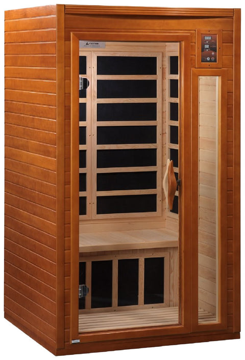 Dynamic Saunas Barcelona Edition DYN-6106-01 Low EMF Far Infrared 1-2 Person Sauna