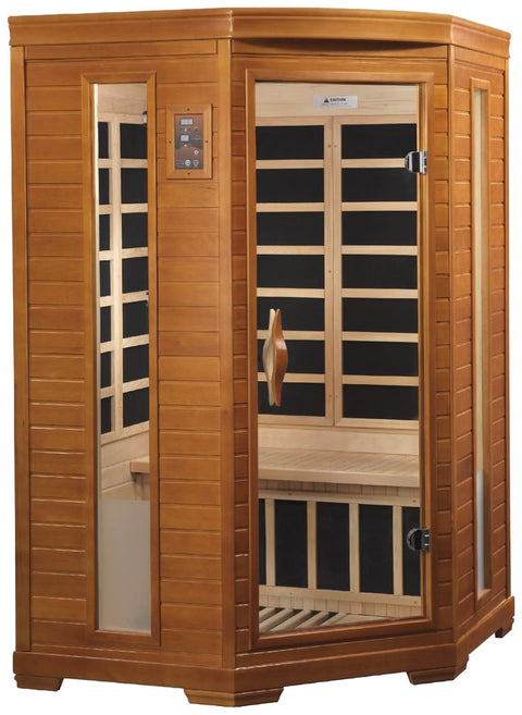 Dynamic Saunas Heming Edition DYN-6225-02 Low EMF Far Infrared 2 Person Sauna
