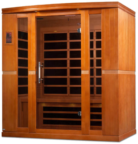 Dynamic Saunas Bergamo Edition DYN-6440-01 Low EMF Far Infrared 4 Person Sauna