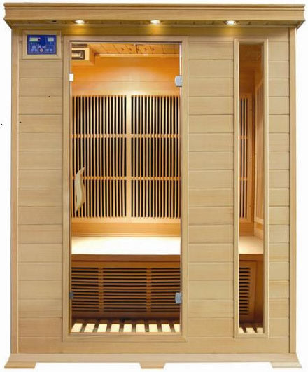 SunRay Aspen 3-Person Low EMF Infrared Sauna