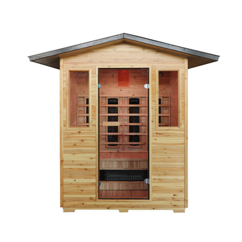 SunRay Grandby Outdoor 3-Person Infrared Sauna