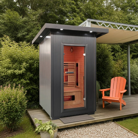 SunRay Logan 2-Person Outdoor Infrared Sauna