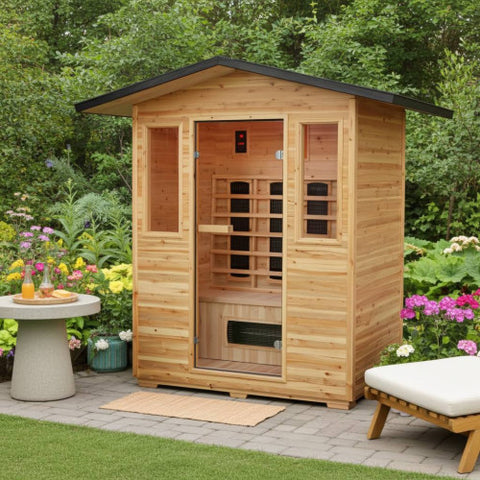 SunRay Grandby Outdoor 3-Person Infrared Sauna