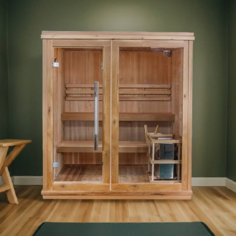 SunRay Charleston 4 Person Indoor Traditional Sauna