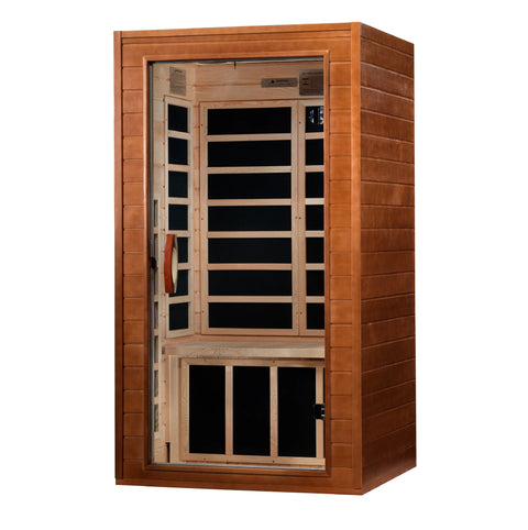 Dynamic Saunas Avila (New 2023 Model) DYN-6103-01 Low EMF Far Infrared 1-2 Person Sauna