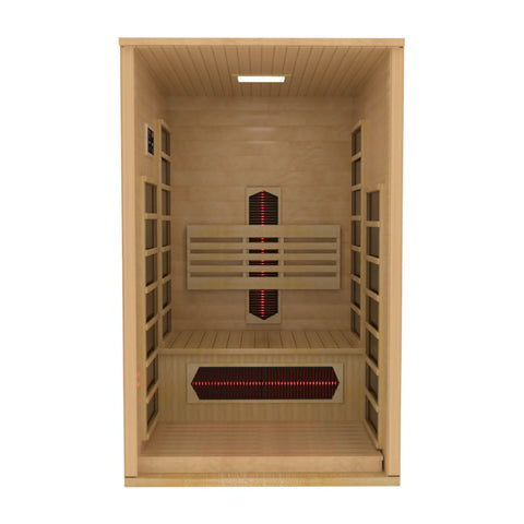 Dynamic Gracia 1-2-Person Full Spectrum Near Zero EMF FAR IR Sauna (DYN-6119-03 FS) **New 2026 Model**