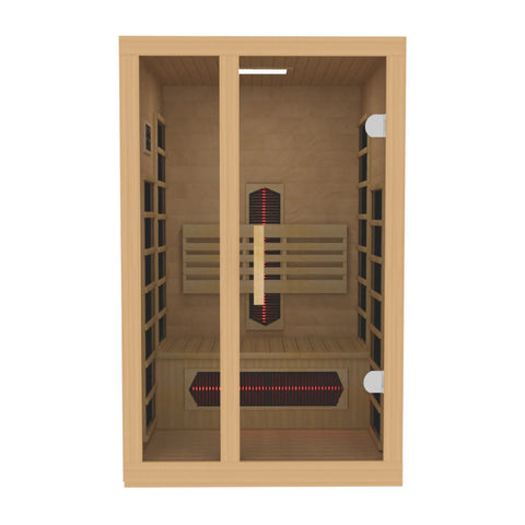 Dynamic Gracia 1-2-Person Full Spectrum Near Zero EMF FAR IR Sauna (DYN-6119-03 FS) **New 2026 Model**