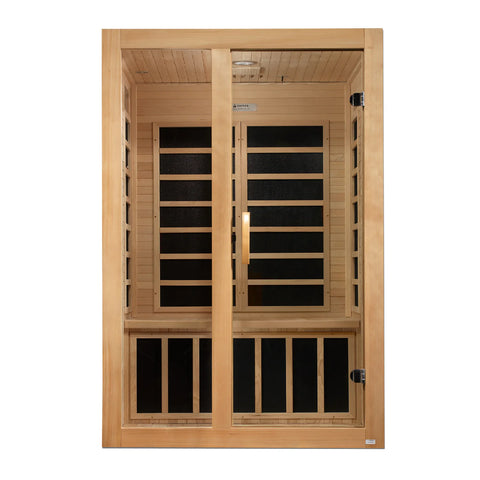Dynamic Santiago DYN-6209-01 Low EMF Infrared 2 Person Sauna