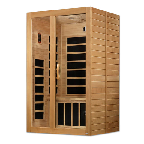 Dynamic Santiago DYN-6209-01 Low EMF Infrared 2 Person Sauna