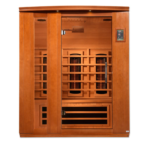 Dynamic Lugano DYN-6336-03 FS Full Spectrum Infrared 3 Person Sauna