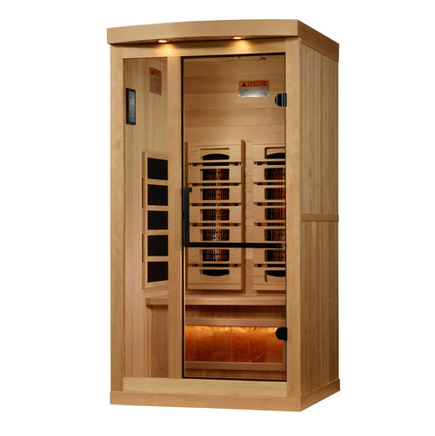 Golden Designs "Reserve Edition" 1 Person Full Spectrum with Himalayan Salt Bar (GDI-8010-03)
