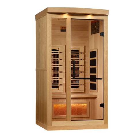 Golden Designs "Reserve Edition" 1 Person Full Spectrum with Himalayan Salt Bar (GDI-8010-03)