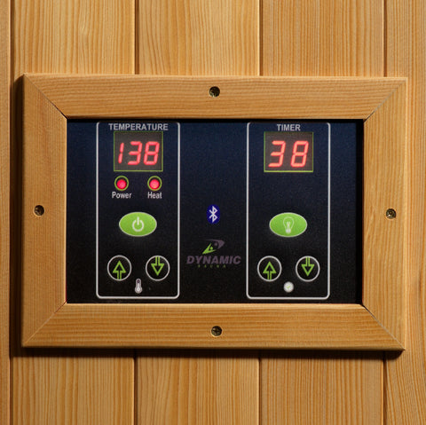 Dynamic Saunas Garcia Low EMF Far Infrared 1-2 Person Sauna DYN-6119-01