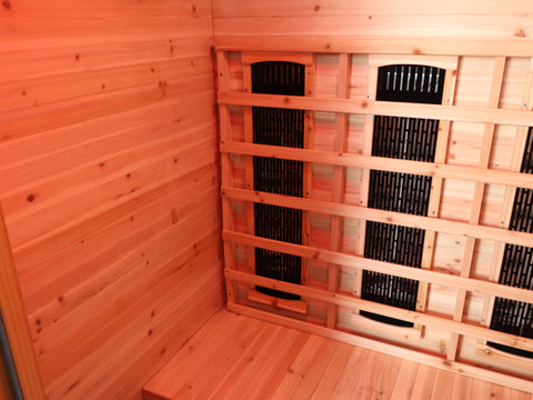 SunRay Burlington Outdoor 2-Person Infrared Sauna