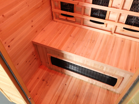 SunRay Burlington Outdoor 2-Person Infrared Sauna