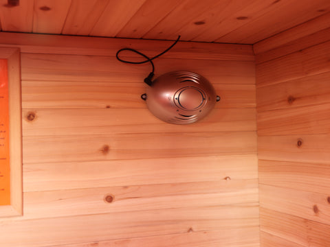 SunRay Burlington Outdoor 2-Person Infrared Sauna