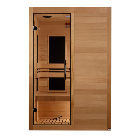 Maxxus Yoga Series S-Line Ultra Low EMF FAR Infrared Sauna MX-S206-01 ULEMF Canadian Hemlock (New 2024)