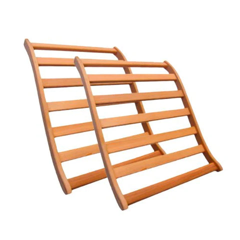 Cedar Sauna Backrests by Golden Designs