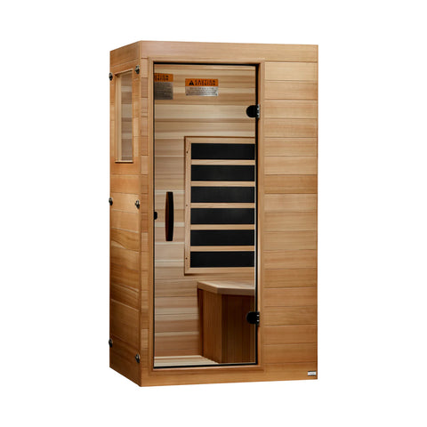 *New 2026 Model* Dynamic 1 Person (Compact) Ultra Low EMF FAR Infrared Sauna (DYN-1101-01 Elite)