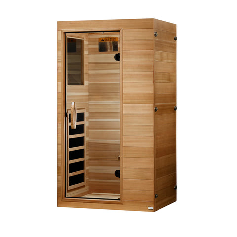 *New 2026 Model* Dynamic 1 Person (Compact) Ultra Low EMF FAR Infrared Sauna (DYN-1101-01 Elite)