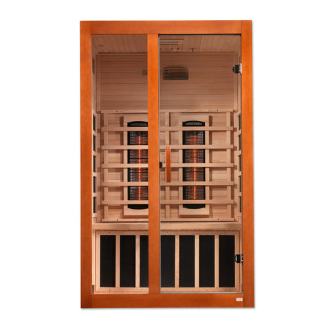 Dynamic Santiago 2 DYN-6209-03 Full Spectrum Infrared 2 Person Sauna