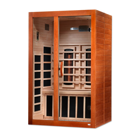 Dynamic Santiago 2 DYN-6209-03 Full Spectrum Infrared 2 Person Sauna