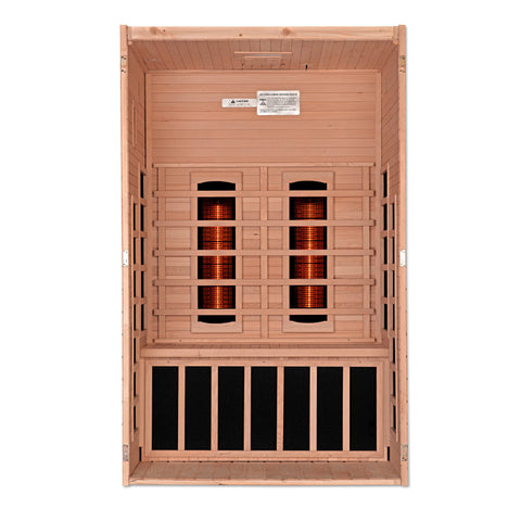 Dynamic Santiago 2 DYN-6209-03 Full Spectrum Infrared 2 Person Sauna