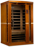 Dynamic Saunas Vittoria Edition DYN-6220-01 Low EMF Far Infrared 2 Person Sauna