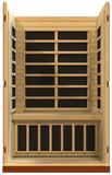 Dynamic Saunas Vittoria Edition DYN-6220-01 Low EMF Far Infrared 2 Person Sauna