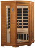 Dynamic Saunas Heming Edition DYN-6225-02 Low EMF Far Infrared 2 Person Sauna