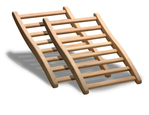 Hemlock Sauna Backrests from Golden Designs - 2 pack