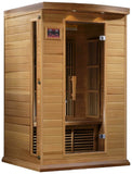 Maxxus MX-K206-01 Low EMF FAR Infrared Canadian Red Cedar 2 Person Sauna